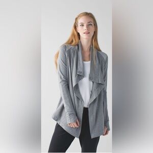 Lululemon Coast Wrap Heathered Medium Grey